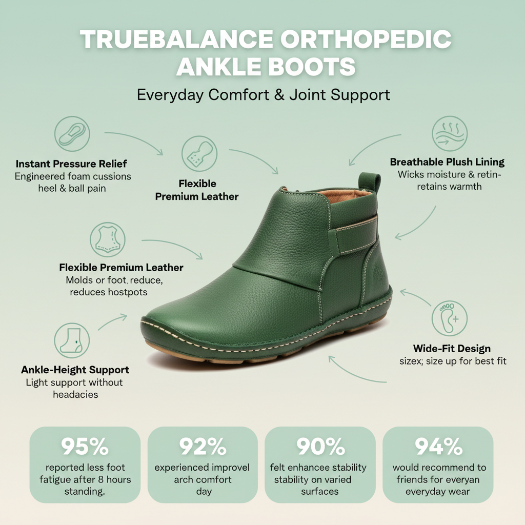 TrueBalance - Orthopedic Ankle Boots